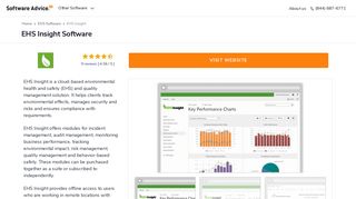 EHS Insight Software - 2019 Reviews, Pricing & Demo
