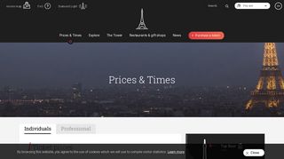 Ticket prices and opening times - OFFICIAL Eiffel Tower website