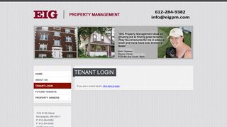 Tenant login - EIG | Property Management