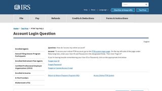 PTIN Top FAQ 1 | Internal Revenue Service - IRS.gov