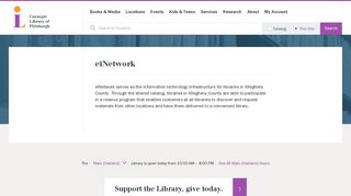 eiNetwork - Carnegie Library of Pittsburgh