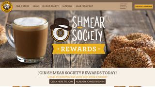 Shmear Society Rewards | Einstein Bros. Bagels