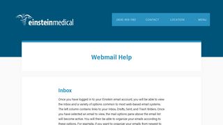 Mail Inbox - Einstein Medical
