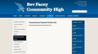 PowerSchool Student Portal | Bev Facey Community High
