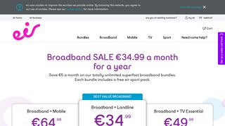 Broadband, Phone, TV & Mobile Bundle Deals | eir.ie