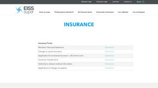 EISS Super - Insurance