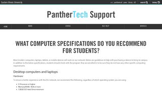 PantherTech | Eastern Illinois University