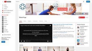 Ekhart Yoga - YouTube