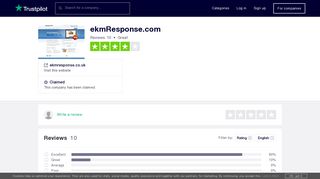 ekmResponse.com Reviews | Read Customer Service Reviews of ...