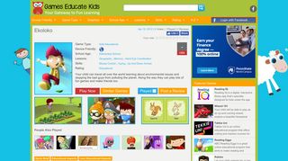 Ekoloko - Games Educate Kids