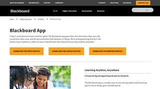 Blackboard App for students | Blackboard