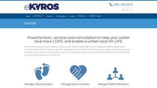 Donor Module - eKYROS.com, Inc.
