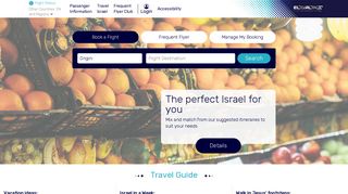 Israel Flights - Cheap Flights to Israel | EL AL Airlines