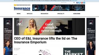 CEO of E&L Insurance lifts the lid on The Insurance Emporium ...
