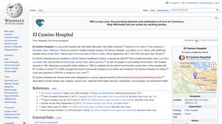 El Camino Hospital - Wikipedia