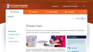 Silicon Valley Primary Care Patient Portal FAQs | El Camino Hospital