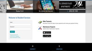 Login to El Dorado Place Resident Services | El Dorado ... - RENTCafe