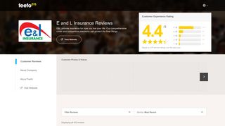 E and L Insurance Reviews | http://www.eandl.co.uk reviews | Feefo