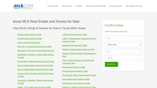 texas Real Estate Property Listings - MLS.com