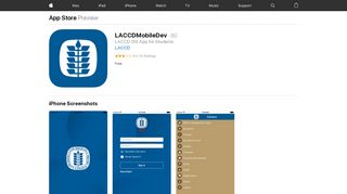 LACCDMobileDev on the App Store - iTunes - Apple