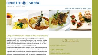Elaine Bell Catering | Get some menu ideas for your event