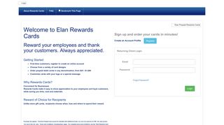 Prepaid Rewards Card | Elan Rewards