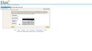 Elan Gift Card - Access My Account