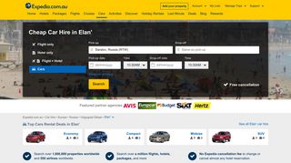 Elan' Car Hire: Book a Cheap Car Rental in Elan' | Expedia.com.au
