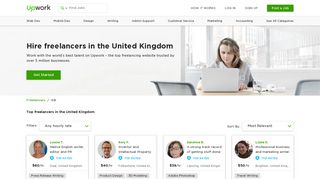 The Best Freelancers For Hire In the United Kingdom - Upwork™
