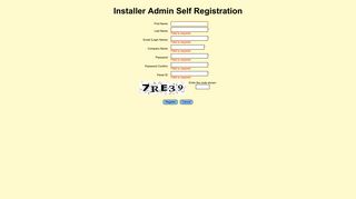 ELAS Installer Admin Self Registration