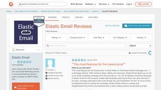 Elastic Email Reviews 2019 | G2 Crowd