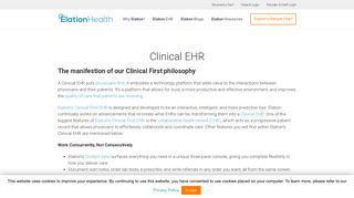 Clinical First EHR | Elation Health