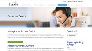 Elavon Canada | Customer Centre