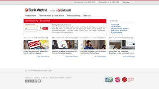 OnlineBanking | BusinessNet Login ... - UniCredit Bank Austria