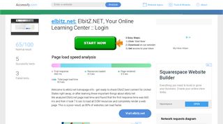 Access elbitz.net. ElbitZ.NET, Your Online Learning Center :: Login