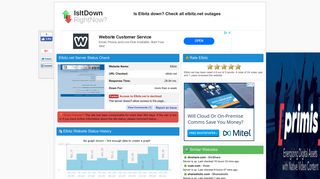 Elbitz.net - Is Elbitz Down Right Now?