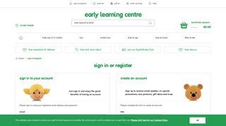 Login to ELC - Early Learning Centre