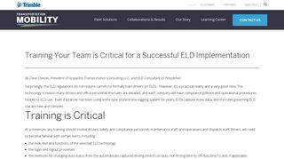 Training Your Team is Critical for a Successful ELD Implementation ...
