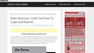 Elder-Beerman Credit Card - Login and Pay from your Elder-Beerman ...
