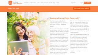 Elder Care Jobs - ElderCare.com