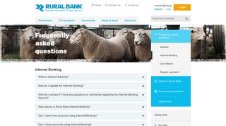 Internet Banking - Rural Bank