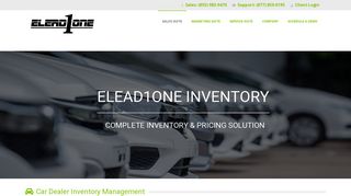 Car Dealer Inventory Management | Auto Dealership ... - eLead CRM