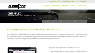Automotive Independent Dealer CRM - ELEAD1ONE - eLead CRM
