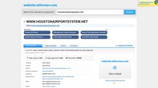 houstonairportsystem.net at Website Informer. Visit ...