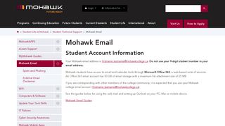 Mohawk Email | Mohawk College