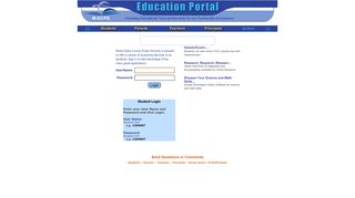 M-DCPS Education Portal - e-Learning Services - Login