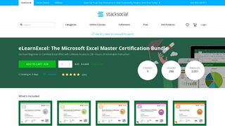 Today's Deal on eLearnExcel: The Microsoft Excel Master Certification ...