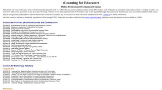 eLearning for Educators
