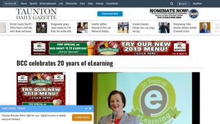 BCC celebrates 20 years of eLearning - Taunton Daily Gazette