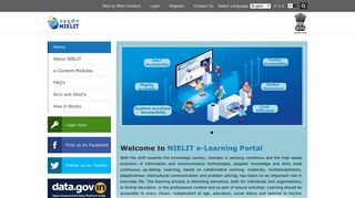 NIELIT e-Learning portal